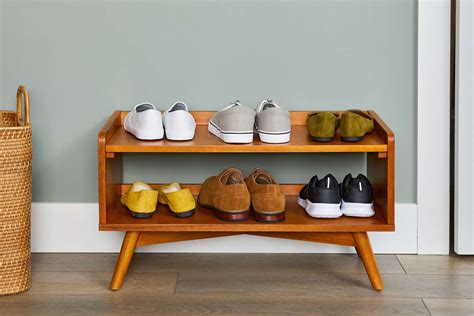 west elm shoe storage bench